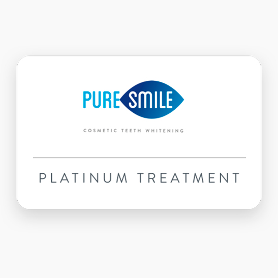 Platinum Teeth Whitening Gift Cards | PureSmile Australia