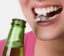 Bottle Cap Bad Teeth Habits