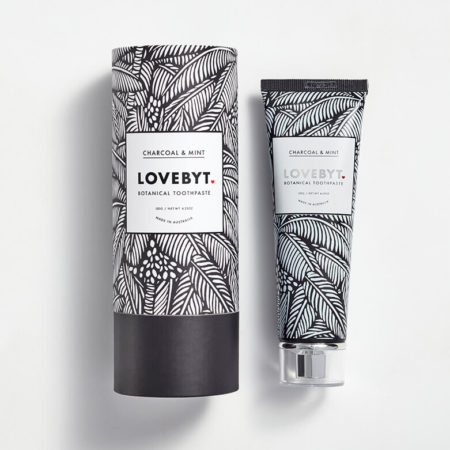 LoveByt Charcoal & Mint Toothpaste