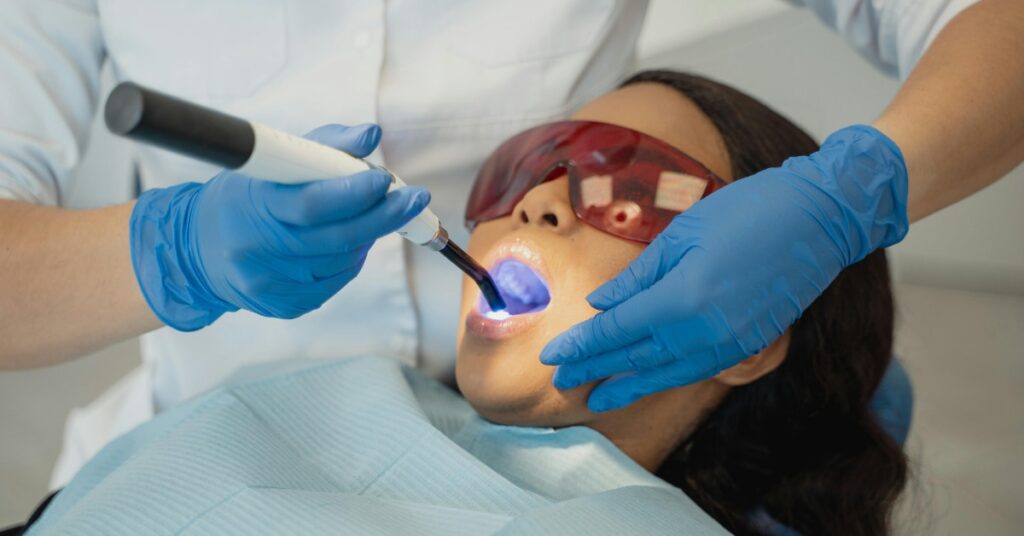 Whitening with Invisalign
